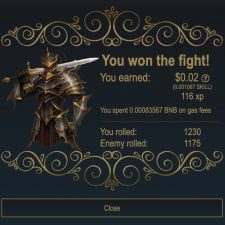 Cryptoblades, el metaverso de batallas medieval