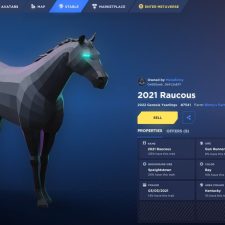 Silks, gana criptos con el metaverso equino NFT