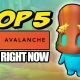 Los 5 juegos "Play to Earn" más destacados en la plataforma Avalanche