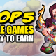 Los 5 mejores juegos para ganar criptomonedas mientras te diviertes