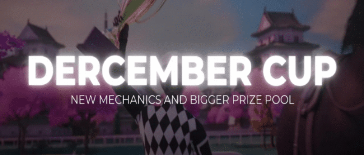 DeRace anuncia la emocionante competencia de caballos NFT "DERCember Cup 2023"