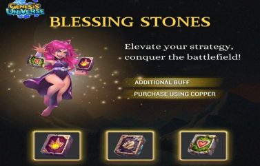 Genesis Universe introduce las Blessing Stones: una nueva función para mejorar personajes y equipos