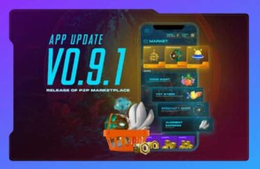 Genopets revoluciona la industria de los videojuegos con su nuevo mercado P2P en la actualización 0.9.1