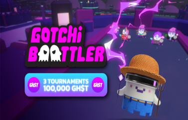 Aavegotchi anuncia tres torneos de Gotchi Battler con un premio total de 100.000 $GHST