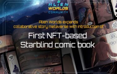 Alien Worlds y LightningWorks lanzan Starblind, un innovador cómic NFT en el mercado de criptoactivos