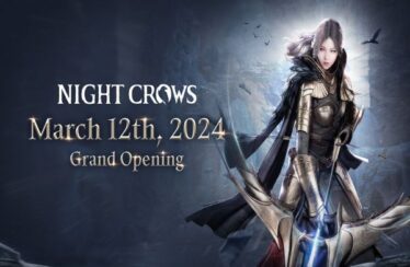 El esperado MMORPG basado en blockchain, NIGHT CROWS, anuncia su fecha de lanzamiento para el 12 de marzo