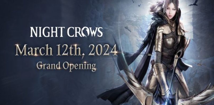 El esperado MMORPG basado en blockchain, NIGHT CROWS, anuncia su fecha de lanzamiento para el 12 de marzo