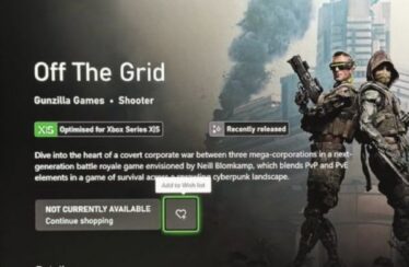 El esperado videojuego de supervivencia Off The Grid entra en la lista de espera de Xbox