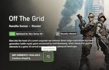 El esperado videojuego de supervivencia Off The Grid entra en la lista de espera de Xbox