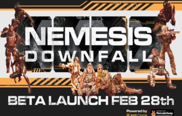 Nemesis Downfall se prepara para su lanzamiento en beta abierta en el mercado de juegos de PancakeSwap
