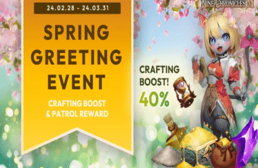 Nine Chronicles M celebra la primavera con un evento especial y lanza una actualización llena de novedades