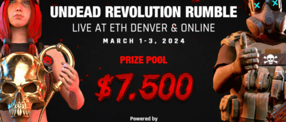Torneo de Undead Blocks con premio de $7.5K se celebrará en ETH Denver