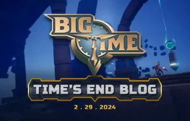 Big Time Studios lanza "Time's End", un blog para mantener a sus seguidores al tanto de sus innovadores proyectos de desarrollo de juegos