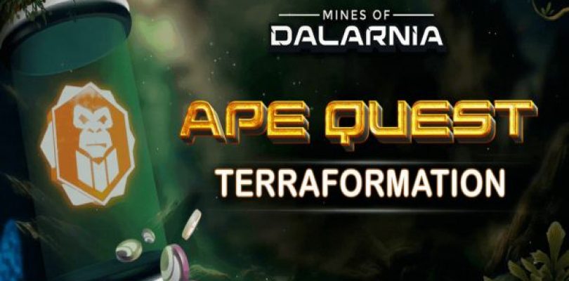 Cambios significativos en la misión Ape Quest del popular juego de blockchain Mines of Dalarnia generan expectativa entre los jugadores