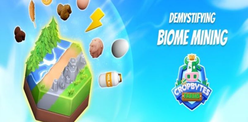 CropBytes Farms revoluciona los juegos blockchain con su innovadora iniciativa "Biome Mining"