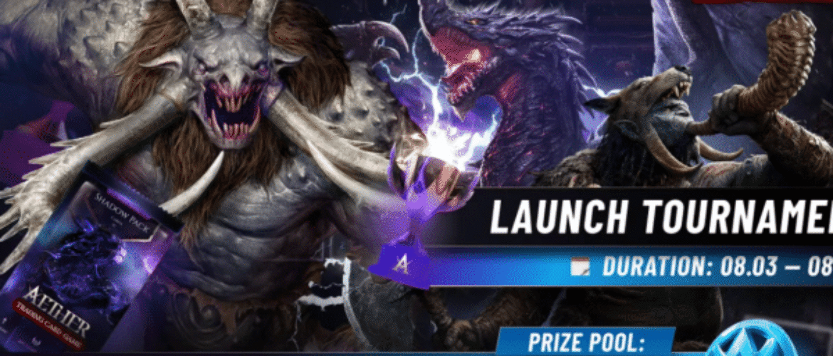 Inicia el Torneo Principal de Lanzamiento de $AEG en AetherTCG: Un Hitazo en el Mundo de los Juegos de Cartas Coleccionables Online