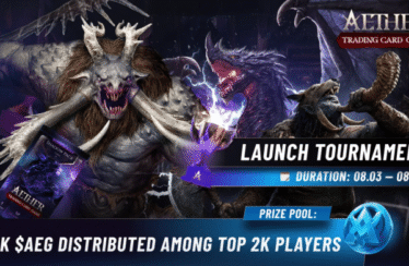 Inicia el Torneo Principal de Lanzamiento de $AEG en AetherTCG: Un Hitazo en el Mundo de los Juegos de Cartas Coleccionables Online
