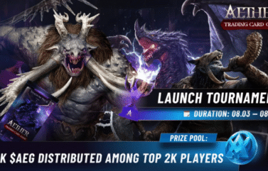 Inicia el Torneo Principal de Lanzamiento de $AEG en AetherTCG: Un Hitazo en el Mundo de los Juegos de Cartas Coleccionables Online