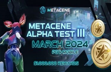 MetaCene anuncia tercera prueba alfa de su nuevo videojuego con un premio de 1 millón de dólares