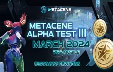 MetaCene anuncia tercera prueba alfa de su nuevo videojuego con un premio de 1 millón de dólares