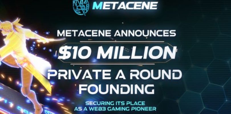 MetaCene recibe financiamiento de 10 millones de dólares para revolucionar los videojuegos en la era de Web3