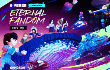 The Sandbox expande su universo virtual con la venta de terrenos de K-Verse: Eternal Fandom