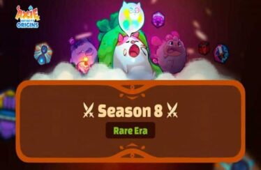 Comienza la octava temporada de Axie Infinity Origins con más de 81 mil AXS en premios