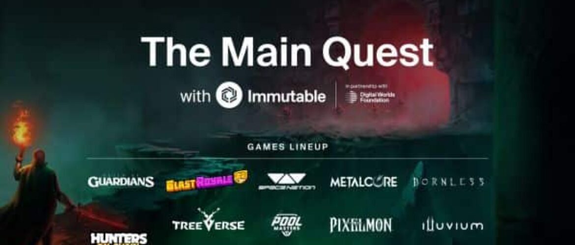 Immutable lanza un atractivo programa de recompensas de 50 millones de dólares para su comunidad de gamers