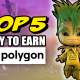 Los 5 Mejores Juegos Criptográficos en la Plataforma Polygon