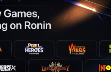 Ronin se expande con siete nuevos juegos y refuerza su liderazgo en el mundo de los videojuegos blockchain