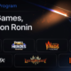 Ronin se expande con siete nuevos juegos y refuerza su liderazgo en el mundo de los videojuegos blockchain